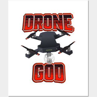 Drone God Posters and Art